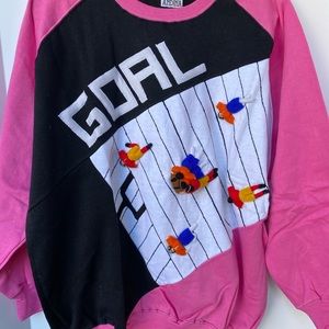 NEW VINTAGE 90’s 3-D ARPILLERA FOOTBALL SWEATSHIRT